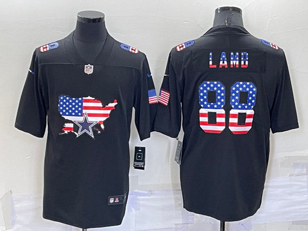 CeeDee Lamb Dallas Cowboys black Limited jersey