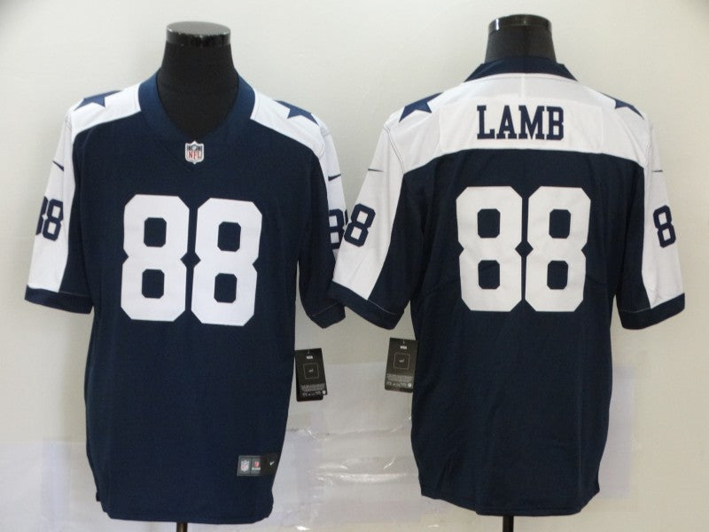 CeeDee Lamb Dallas Cowboys blue Vapor jersey