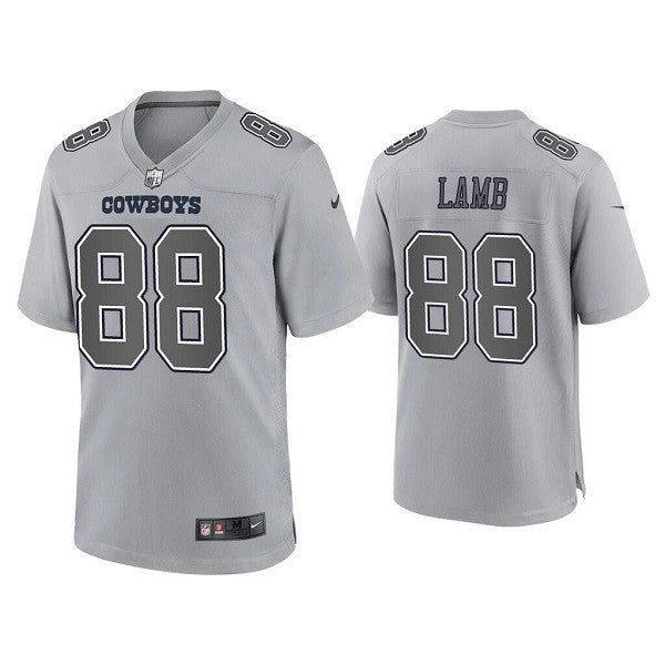 CeeDee Lamb Dallas Cowboys gray Game jersey