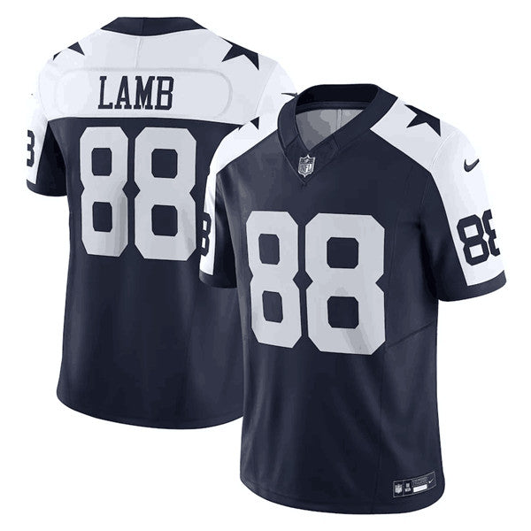 CeeDee Lamb Dallas Cowboys navy Limited jersey