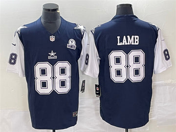 CeeDee Lamb Dallas Cowboys navy Vapor jersey