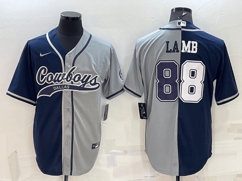 CeeDee Lamb Dallas Cowboys navy jersey