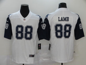 CeeDee Lamb Dallas Cowboys white Color Rush jersey
