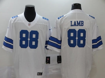 CeeDee Lamb Dallas Cowboys white Vapor jersey