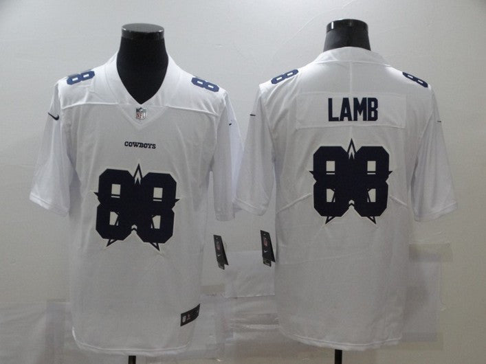 CeeDee Lamb Dallas Cowboys white Vapor jersey