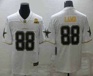 CeeDee Lamb Dallas Cowboys white Limited jersey