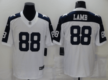 CeeDee Lamb Dallas Cowboys white Vapor jersey
