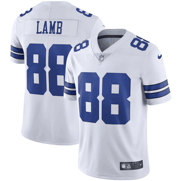 CeeDee Lamb Dallas Cowboys white Vapor jersey