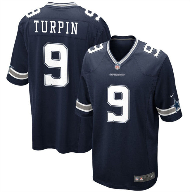 KaVontae Turpin Dallas Cowboys navy Game jersey