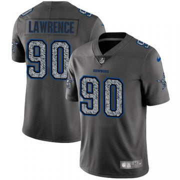 Demarcus Lawrence Dallas Cowboys gray Fashion Static jersey