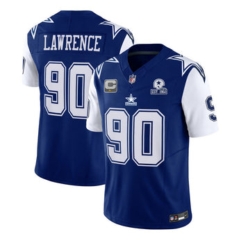 DeMarcus Lawrence Dallas Cowboys navy Vapor jersey