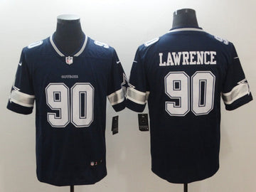 Demarcus Lawrence Dallas Cowboys navy Vapor jersey