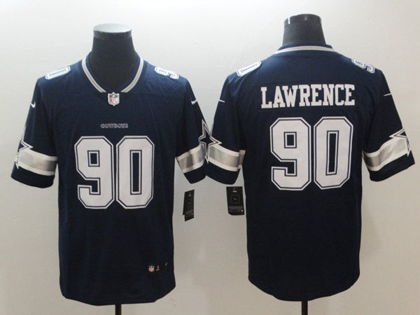 Demarcus Lawrence Dallas Cowboys navy Vapor jersey