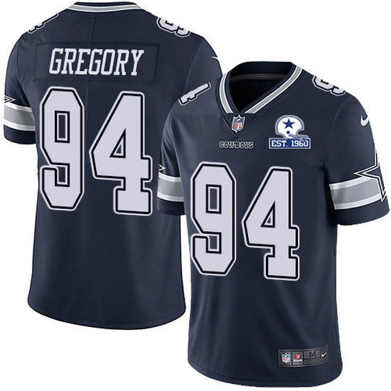 Randy Gregory Dallas Cowboys navy Limited jersey
