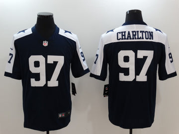 Taco Charlton Dallas Cowboys navy Vapor jersey