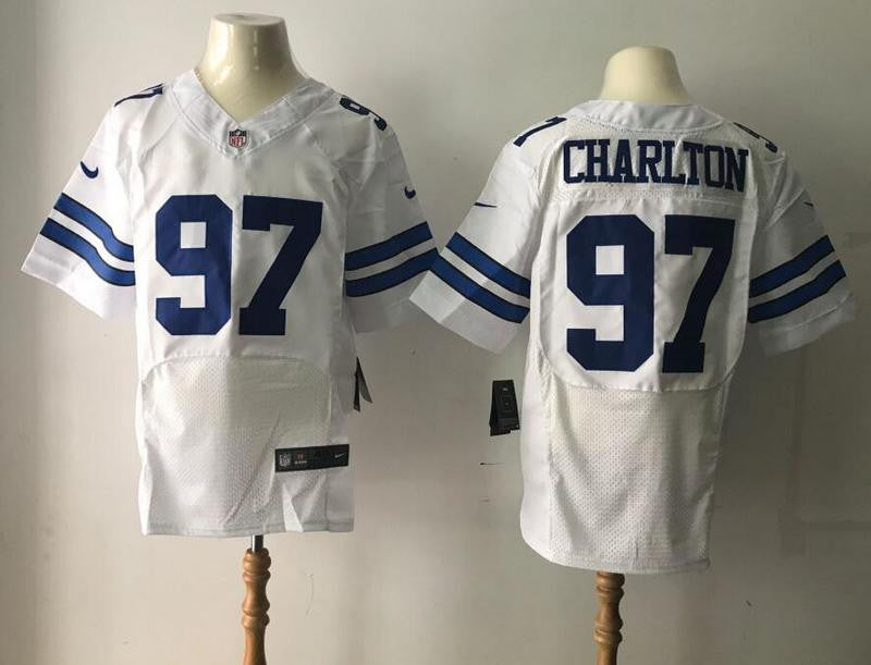 Taco Charlton Dallas Cowboys white Elite jersey