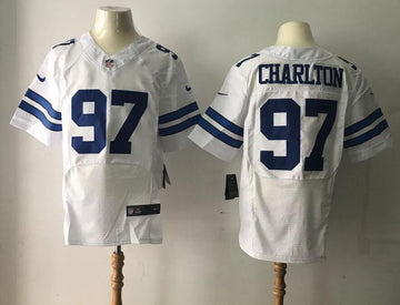Taco Charlton Dallas Cowboys white Elite jersey