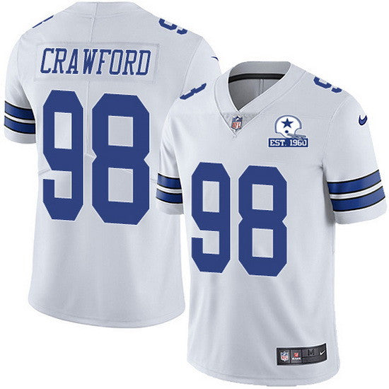 Tyrone Crawford Dallas Cowboys white Limited jersey