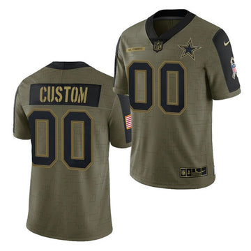 Active Dallas Cowboys olive Salute To Service jersey