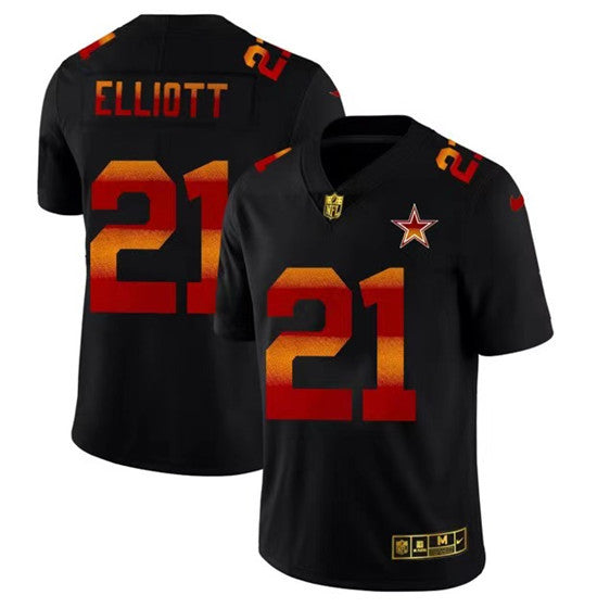 Custom Dallas Cowboys black Limited jersey