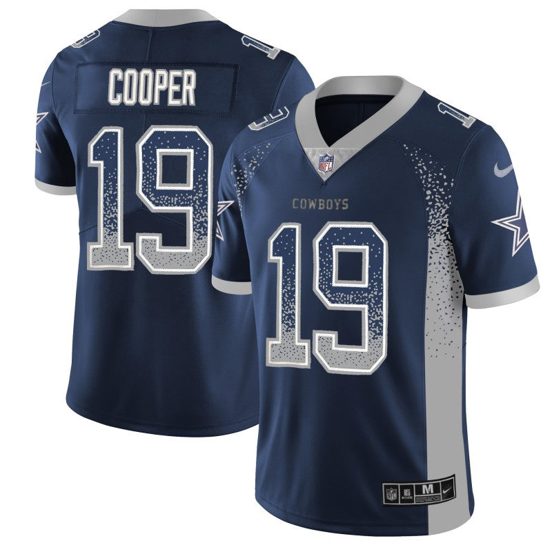Custom Dallas Cowboys navy Color Rush jersey