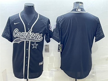 Custom Dallas Cowboys black jersey