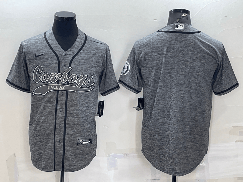 Custom Dallas Cowboys grey jersey