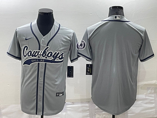 Custom Dallas Cowboys grey jersey