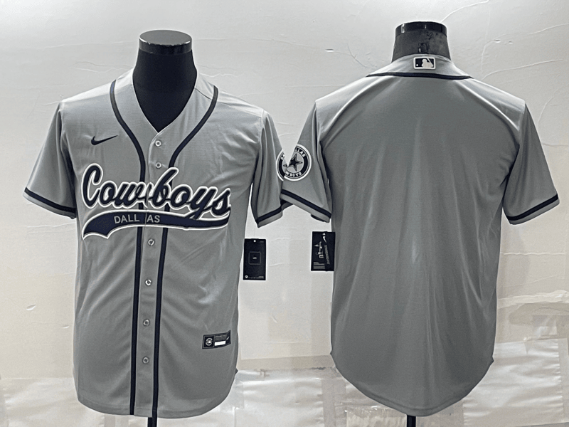 Custom Dallas Cowboys grey jersey