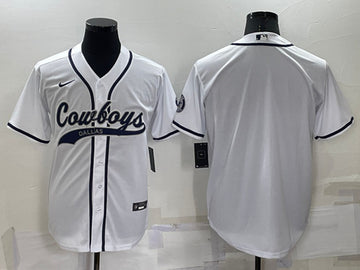 Custom Dallas Cowboys white jersey