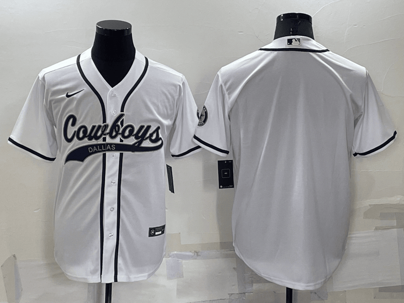 Custom Dallas Cowboys white jersey