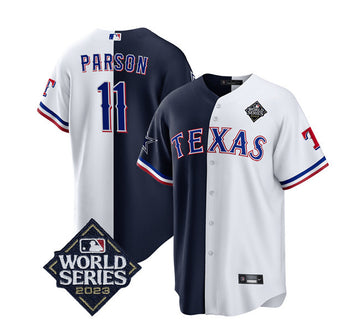 Texas Rangers Micah Parsons Dallas Cowboys navy jersey