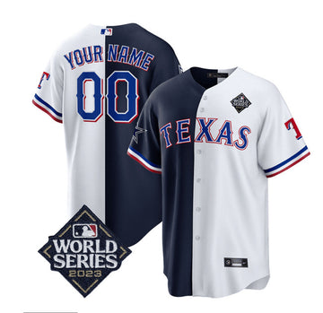 Custom Dallas Cowboys navy jersey