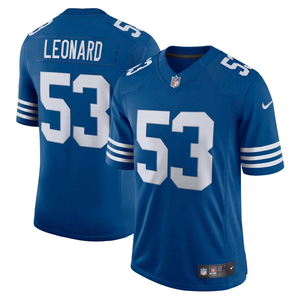 Darius Leonard Indianapolis Colts royal Vapor jersey
