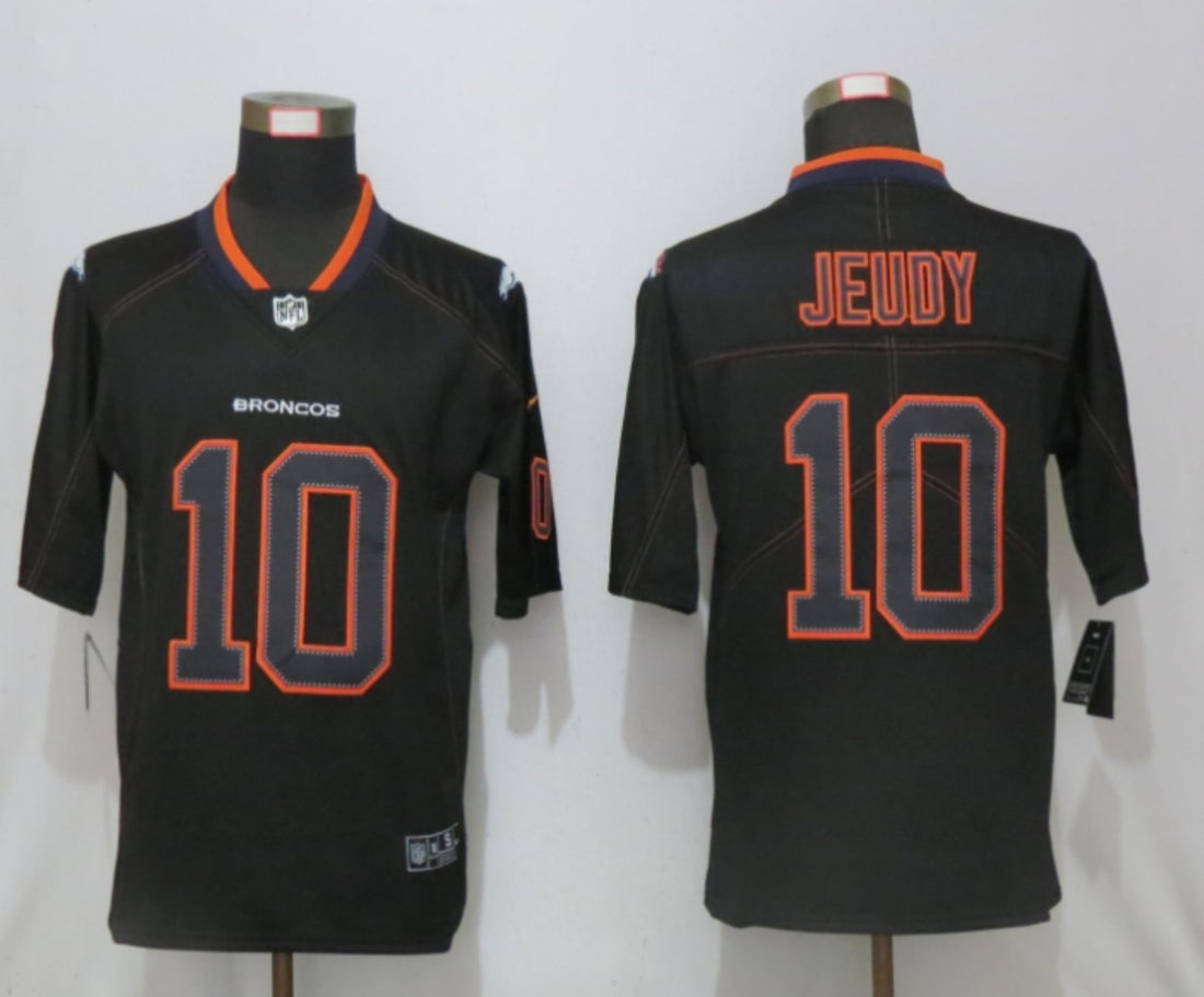 Jerry Jeudy Denver Broncos black Color Rush jersey