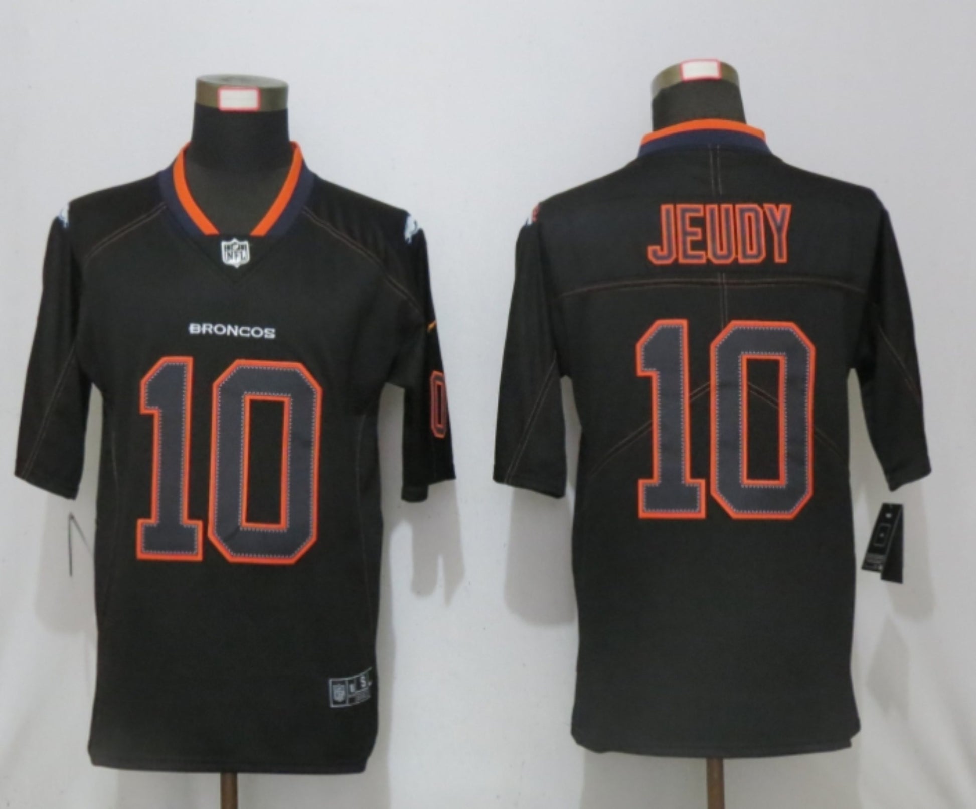 Jerry Jeudy Denver Broncos black Color Rush jersey