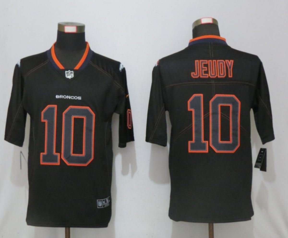 Jerry Jeudy Denver Broncos black Color Rush jersey