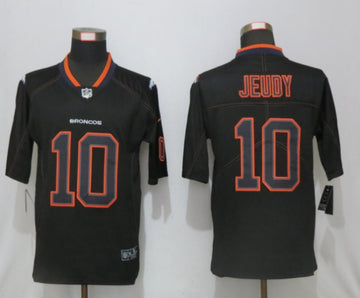 Jerry Jeudy Denver Broncos black Color Rush jersey