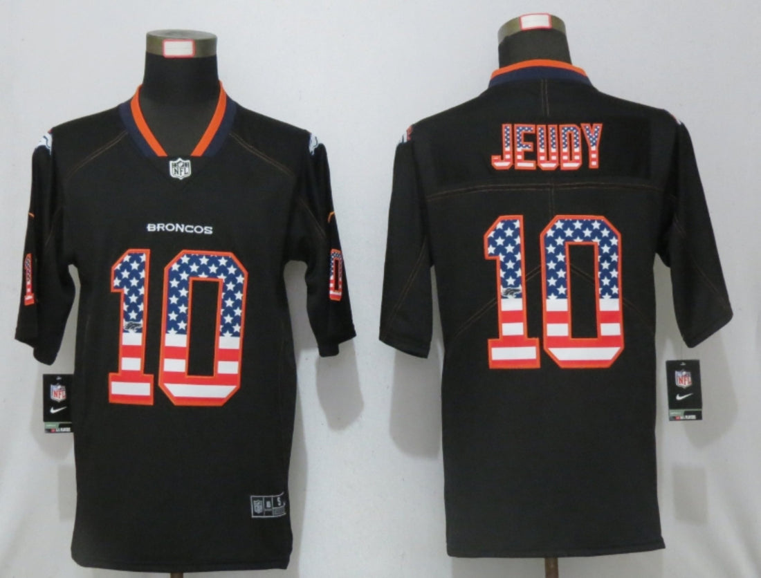 Jerry Jeudy Denver Broncos black Color Rush jersey