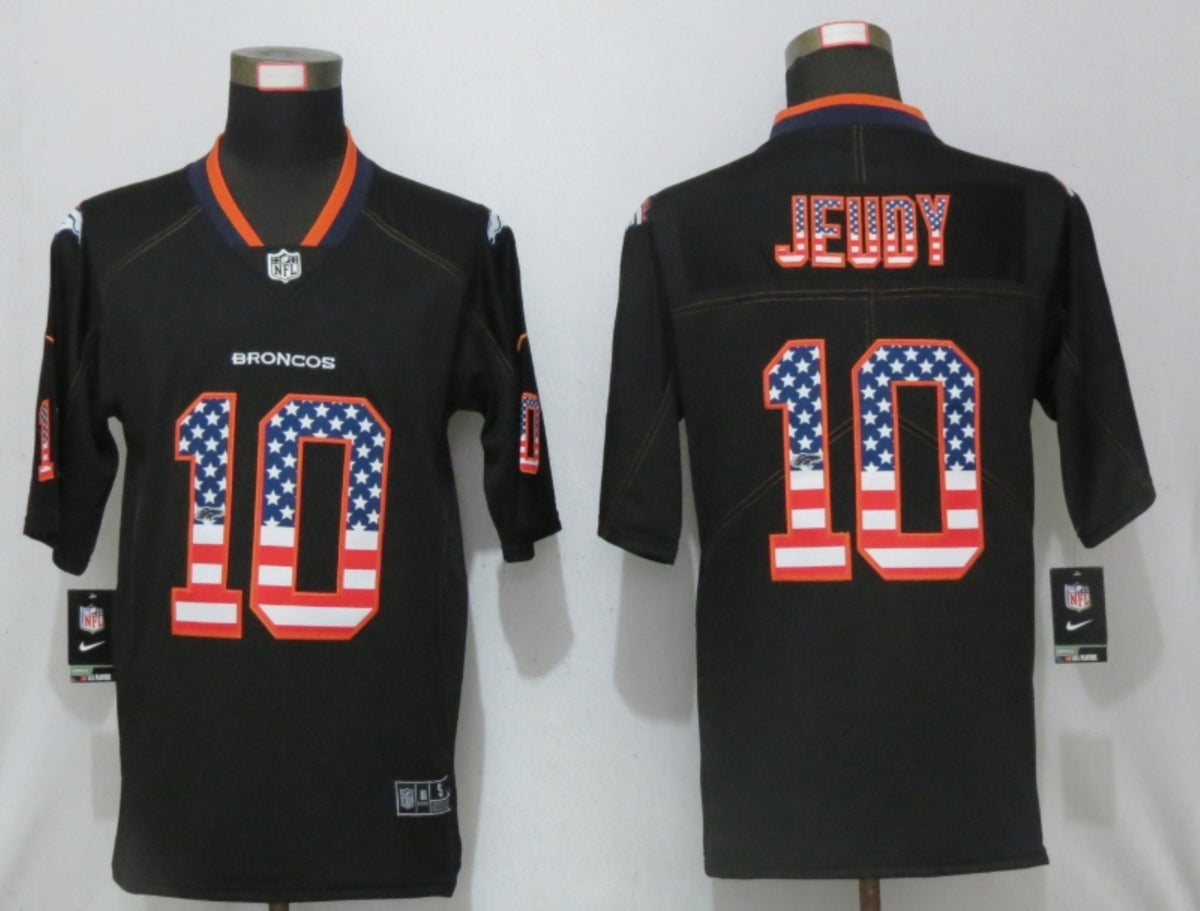 Jerry Jeudy Denver Broncos black Color Rush jersey