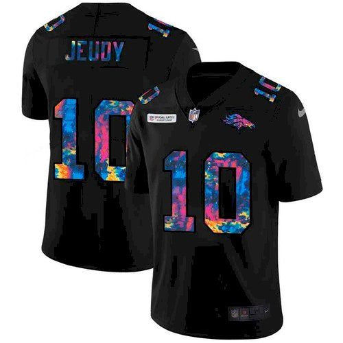Jerry Jeudy Crucial Catch Denver Broncos black jersey