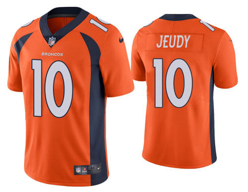 Jerry Jeudy Denver Broncos orange Vapor jersey