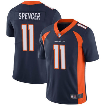 Diontae Spencer Denver Broncos navy Vapor jersey