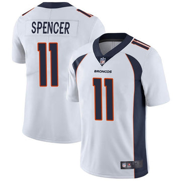 Diontae Spencer Denver Broncos white Vapor jersey