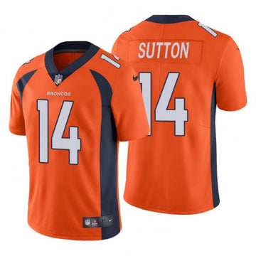 Courtland Sutton Denver Broncos orange Vapor jersey