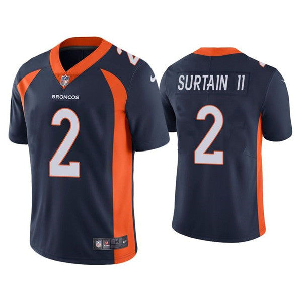 Patrick Surtain II Denver Broncos black Vapor jersey