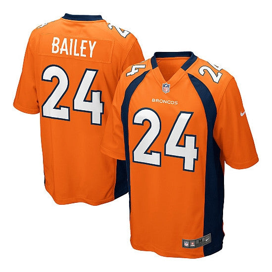 Champ Bailey Denver Broncos orange Vapor jersey