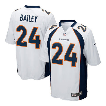 Champ Bailey Denver Broncos white Vapor jersey