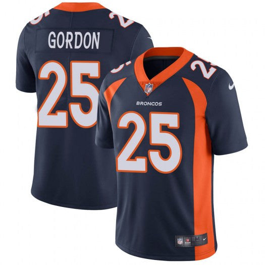 Melvin Gordon Denver Broncos navy Vapor jersey