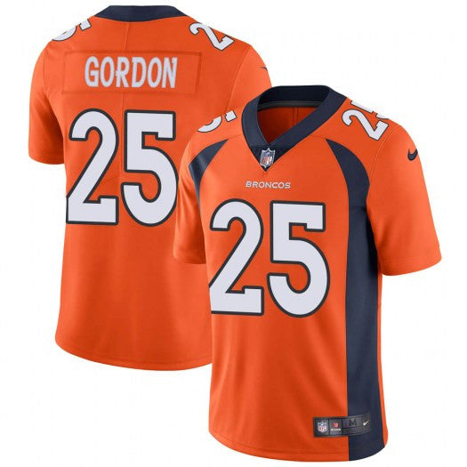 Melvin Gordon Denver Broncos orange Vapor jersey